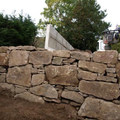 Die erste Ebene ist bereits fertig